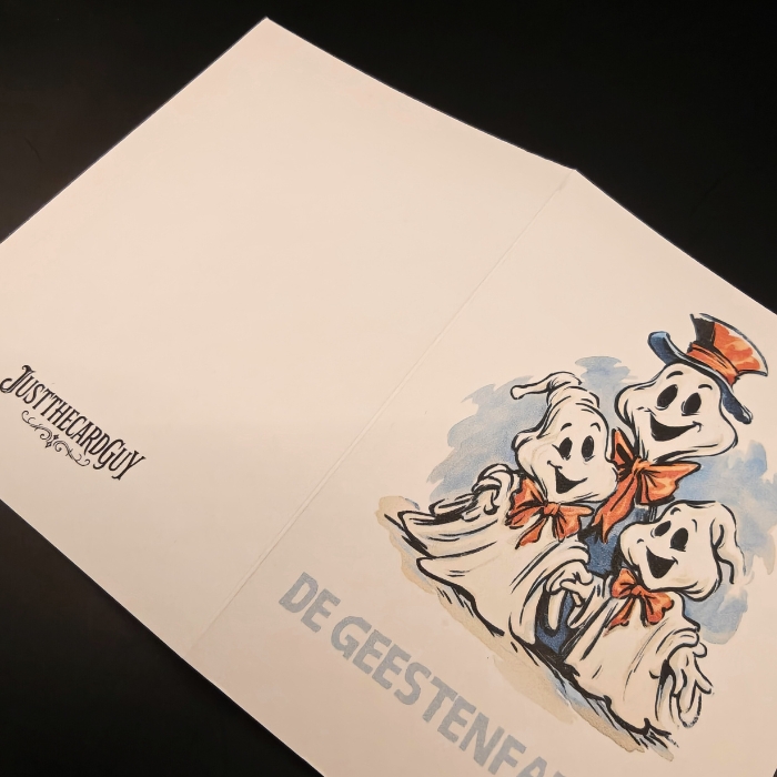 Kerstkaart over liefde en herinnering – De Geestenfamilie