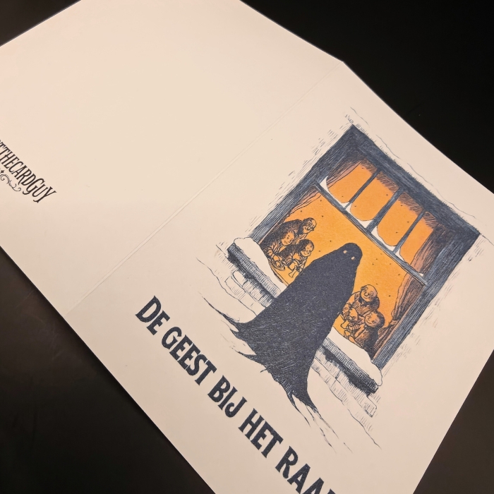 Kerstkaart over warmte en openheid – De Geest bij het Raam