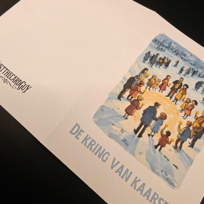 Kerstkaart over verbondenheid en licht – De Kaarsenkring