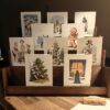 Set van 10 kerstkaarten met verhaal – Kaartjes met een betekenisvolle boodschap